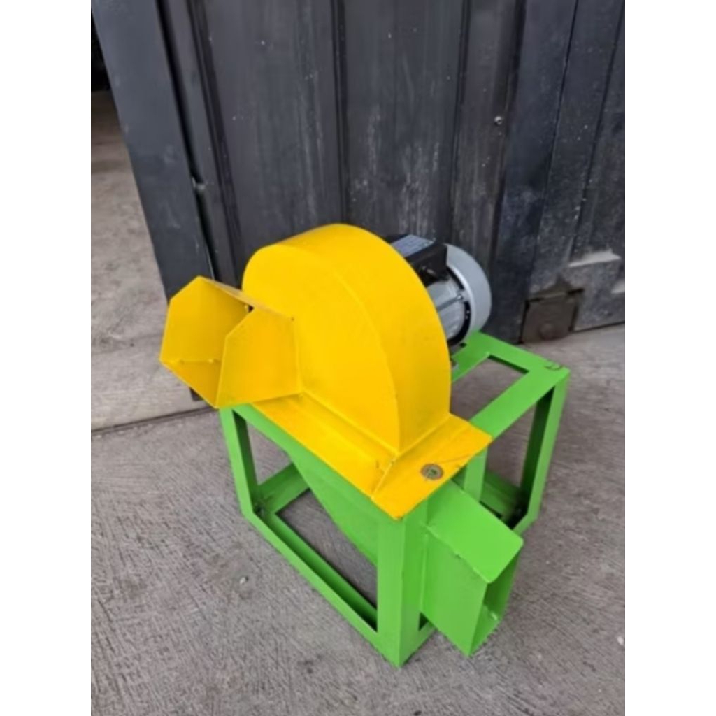 mesin cacah rumput mini listrik