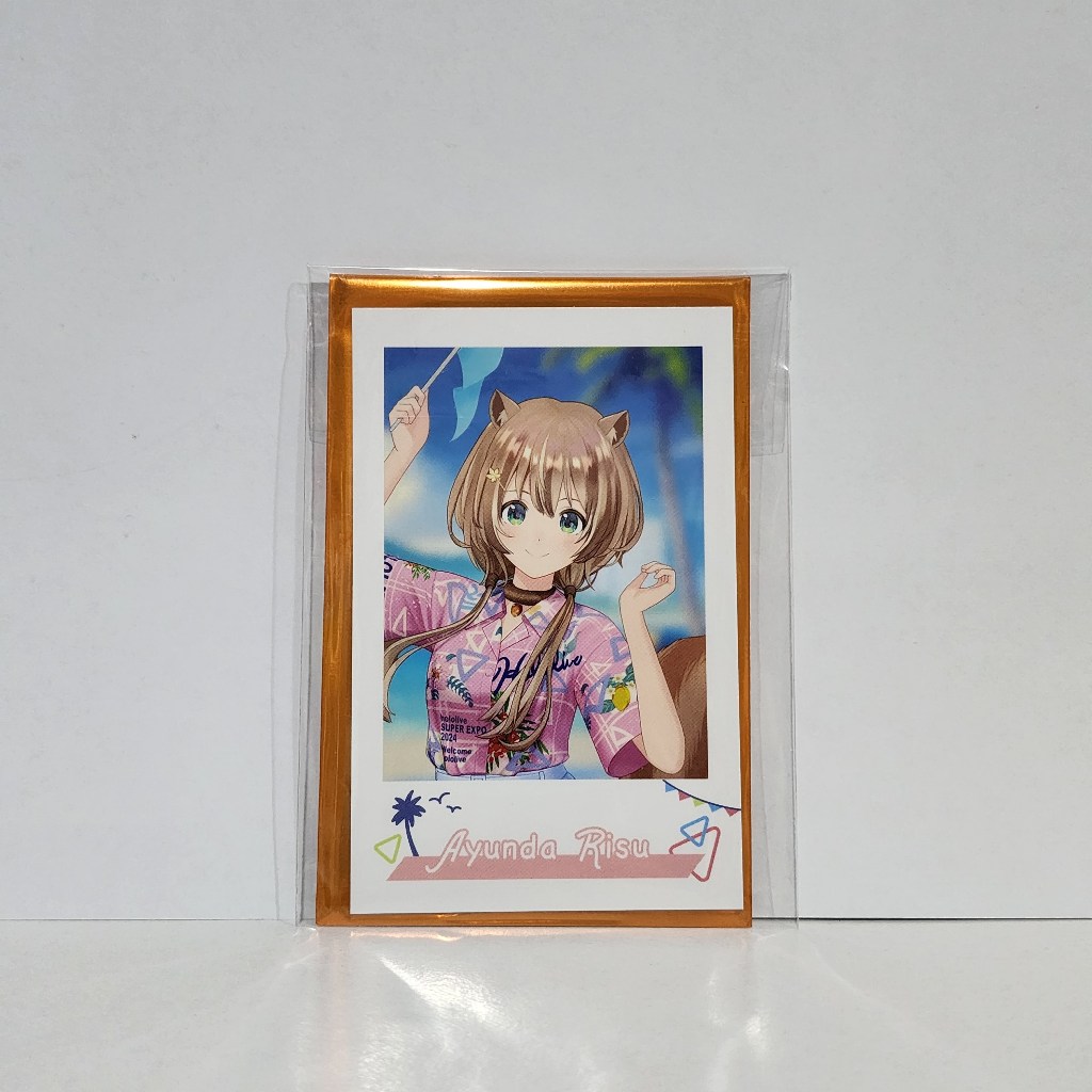 Hololive Super Expo 2024 Cheki-Style Card Hololive Indonesia: Risu, Iofi, Ollie, Kaela