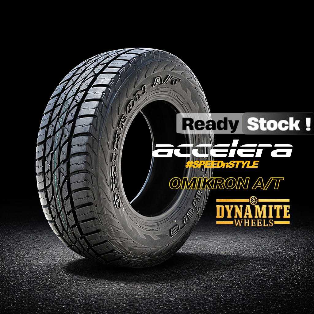 Jual Ban AT Semi Offroad Ukuran  265 55 Ring 20 merk ACCELERA OMIKRON AT | ban mobil  265/55 R20
