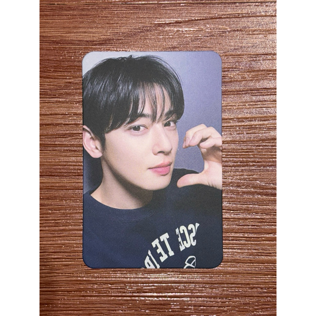 photocard cha eunwoo