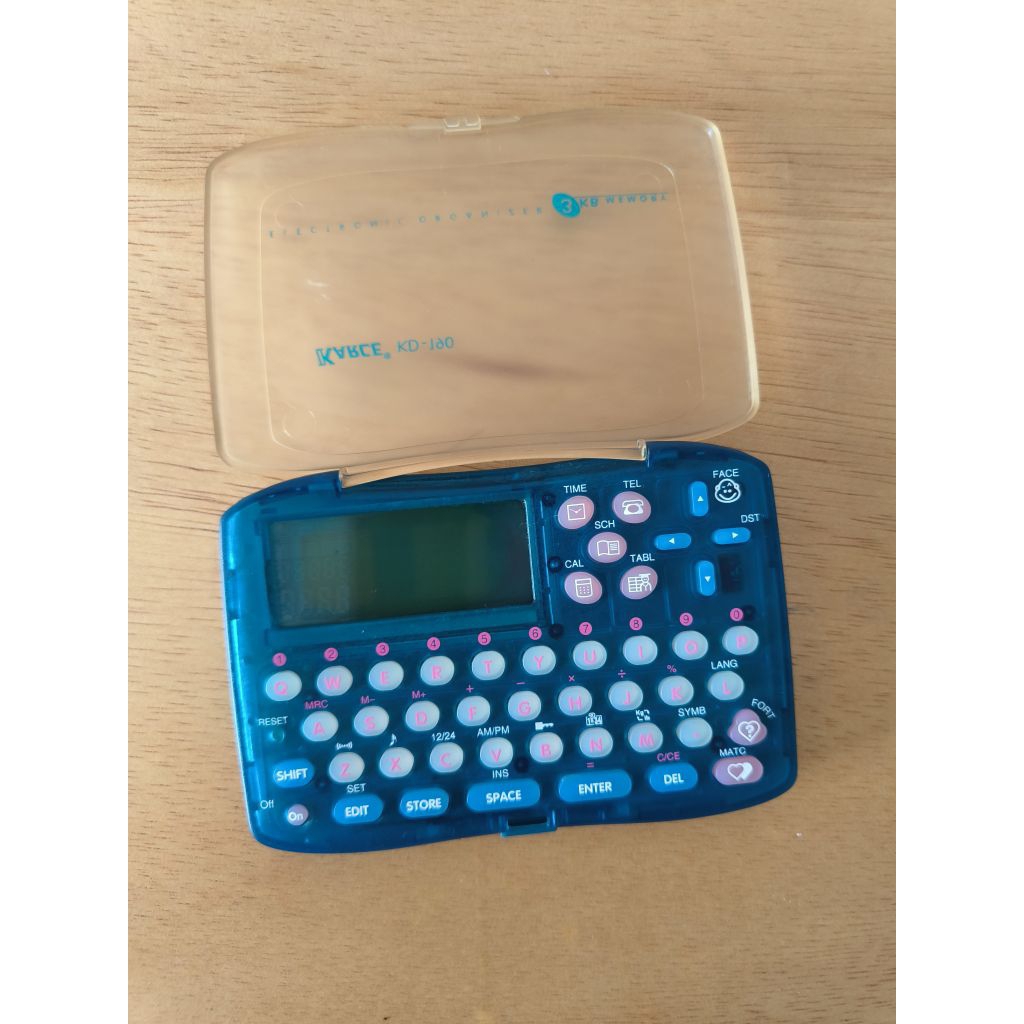 Kalkulator Diary Karce Preloved 90an