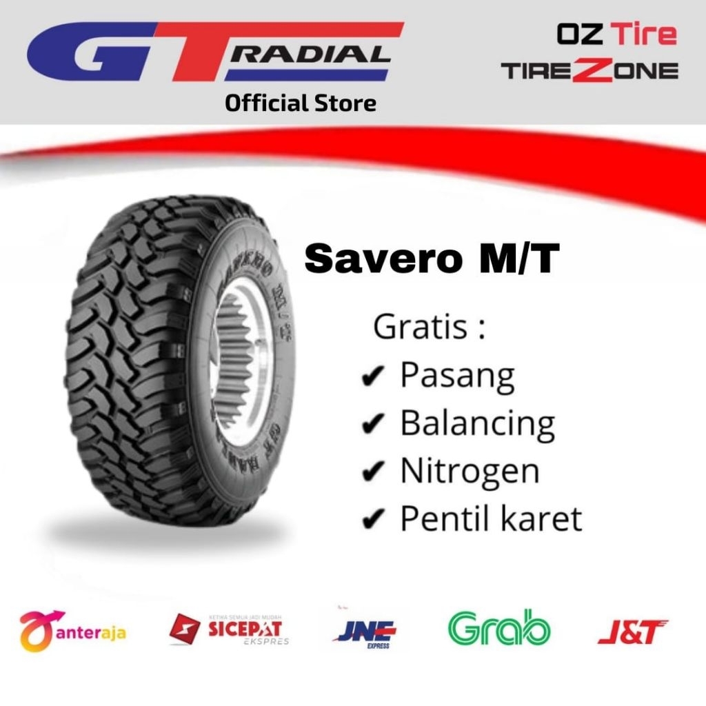 Ban Mobil GT Radial 265/75 R16 Savero M/T