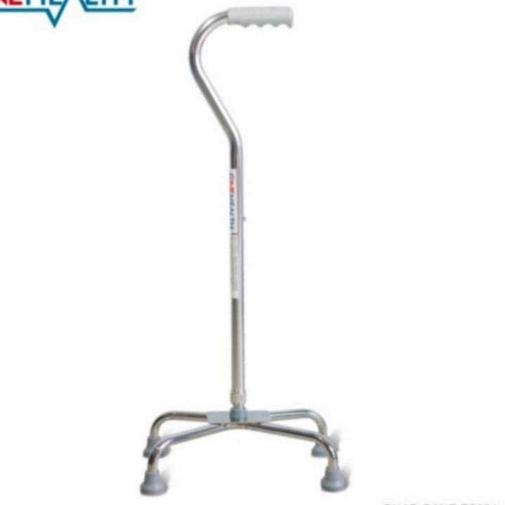 OneMed / Tongkat 4 kaki Quad cane