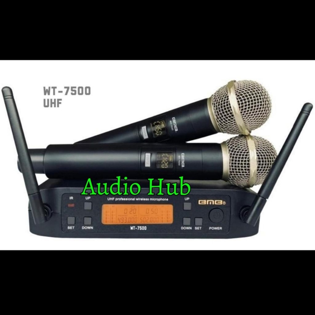 Mic Wireless  BMB WT 7500  / WT7500 / WT-7500  Multi Channel  Original