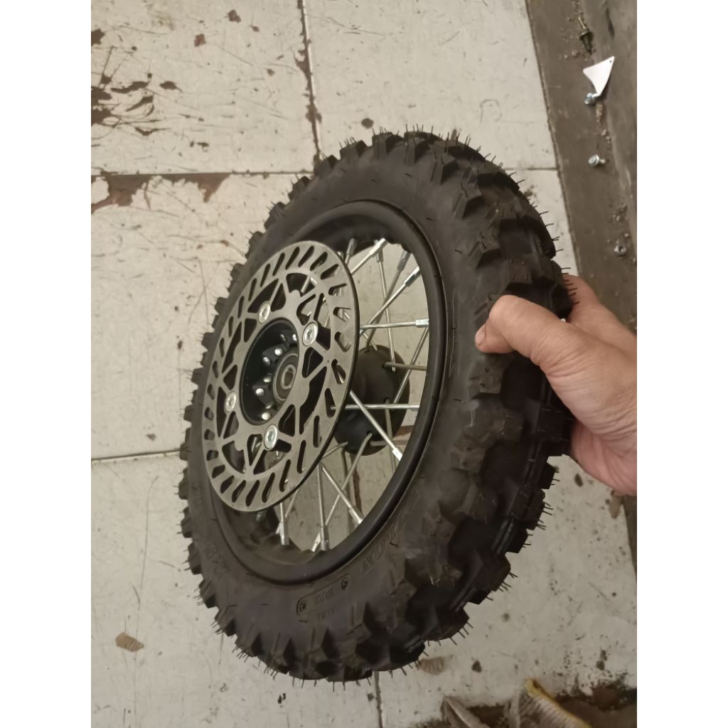VELG JARI JARI TRAIL 50CC RING 10 bagian depan