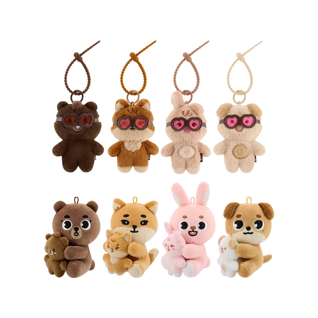 [ READY STOCK / OFFICIAL ] DAY6 - Denimalz Tanned Ver. Magnet Set Sitting Petit Keyring PC PIER10 PI