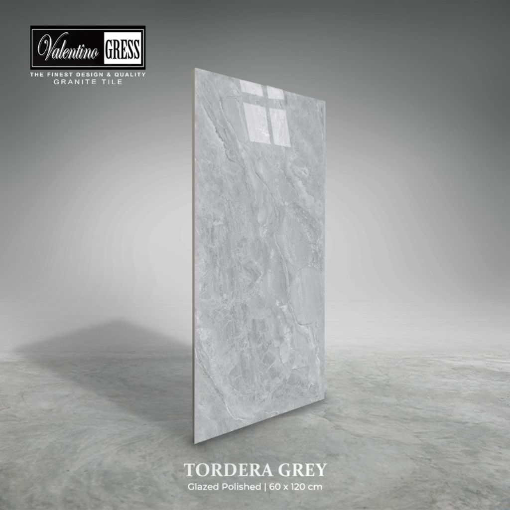 Granite 60x120 Valentino Gress Tordera Grey | Glazed Polish