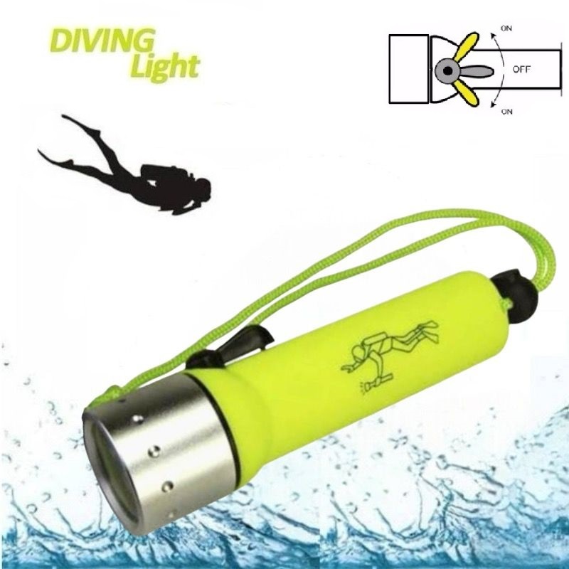 Rolinson Senter Selam LED Anti Air Diving Light Flash RL-103SB