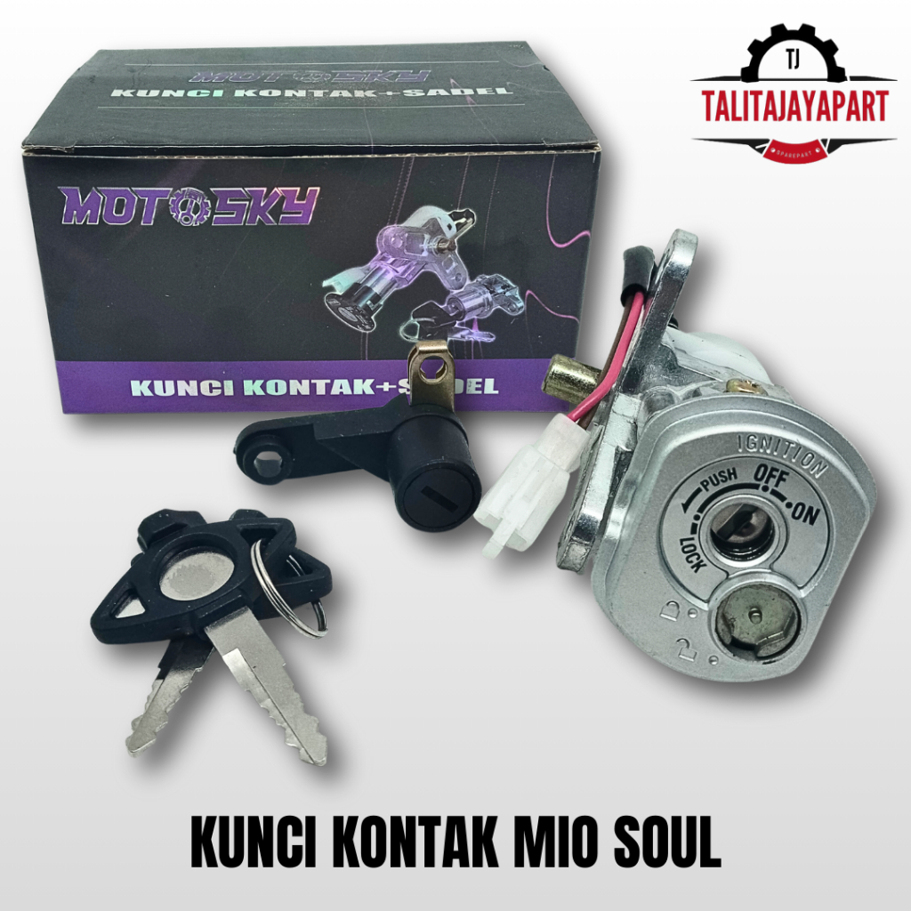 Kunci Kontak Assy Mio Soul Motosky - Kunci Kontak Set Mio Soul Kualitas Original