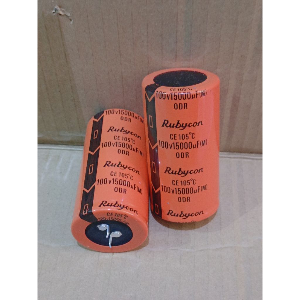 Elco rubycon 10000uf 100v ODR orange
