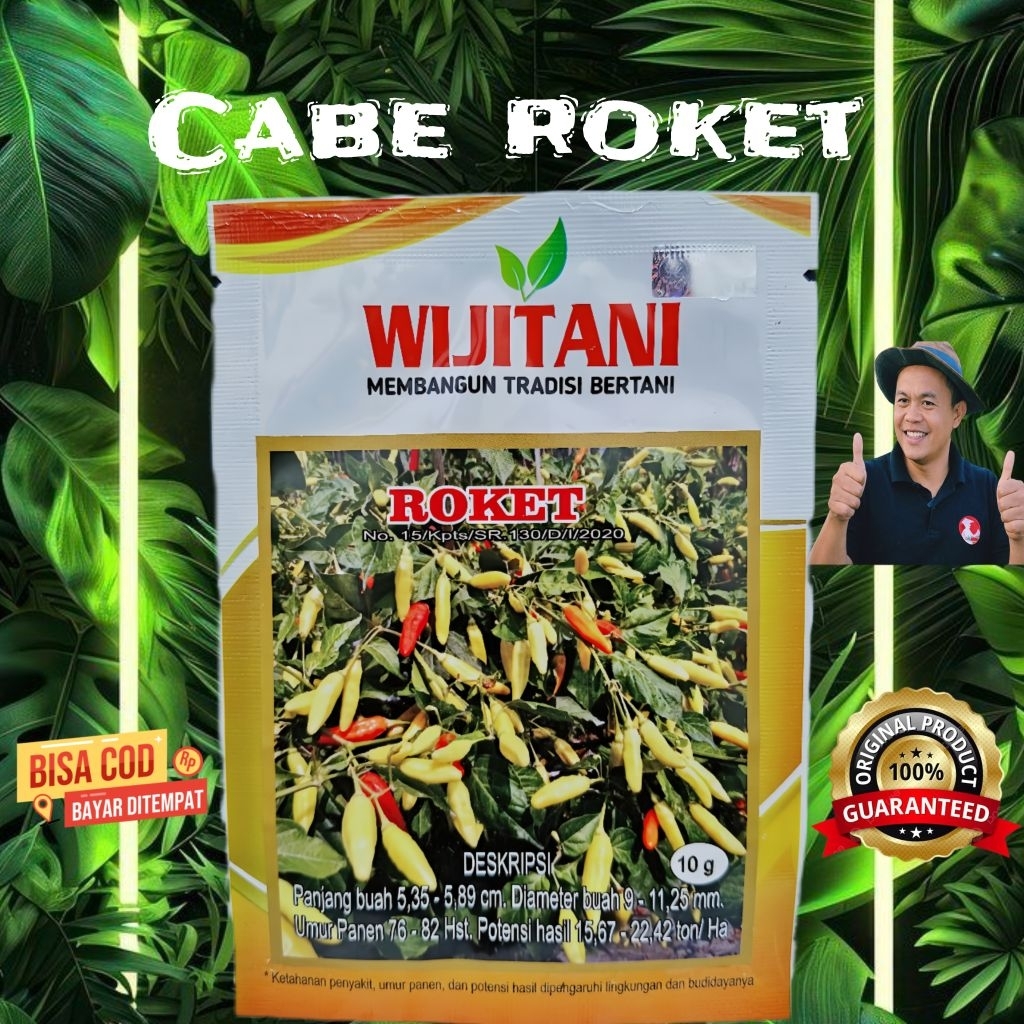 BENIH CABAI RAWIT ROKET 10GR WIJITANI