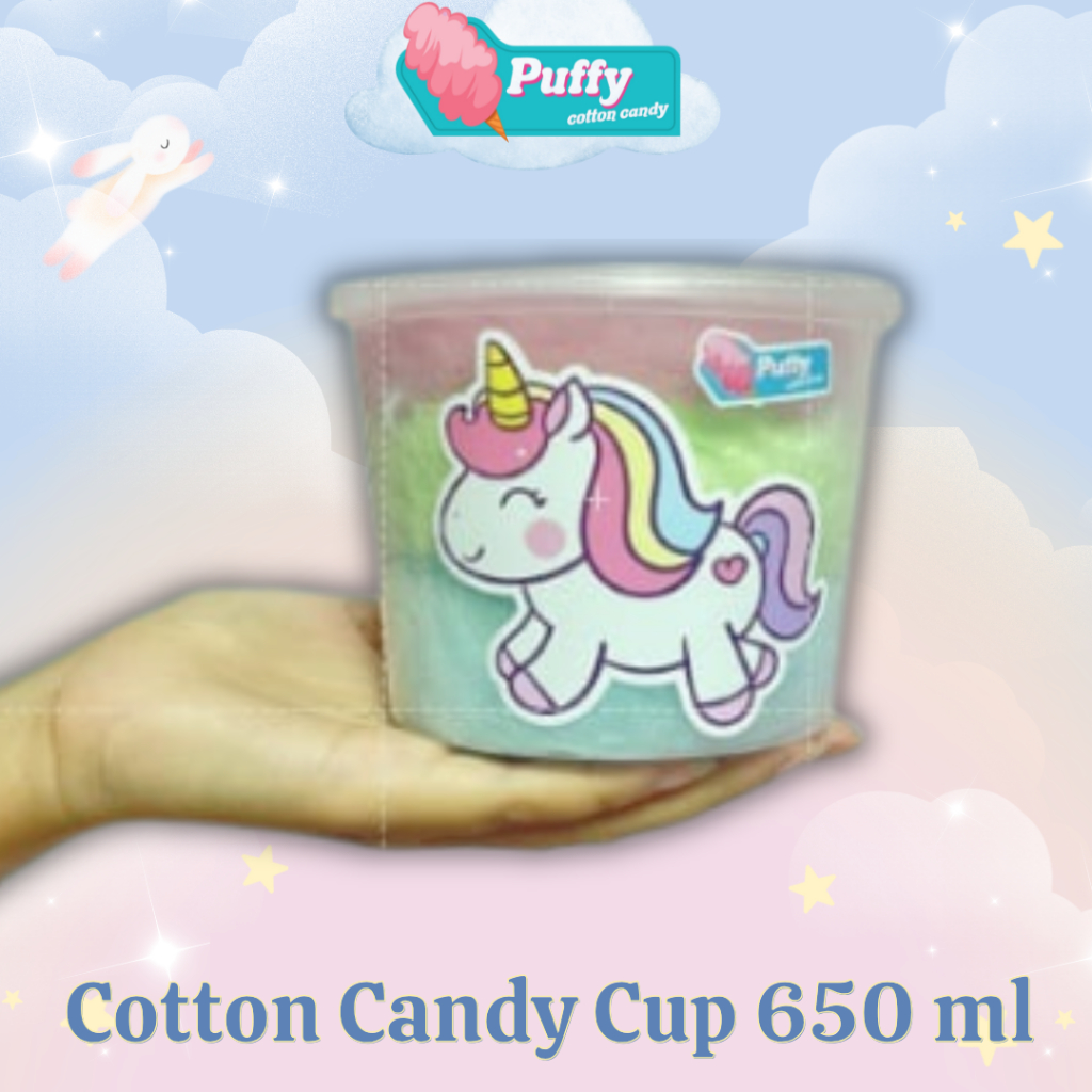 GULALI COTTON CANDY CUP 650 ML 30 PCS