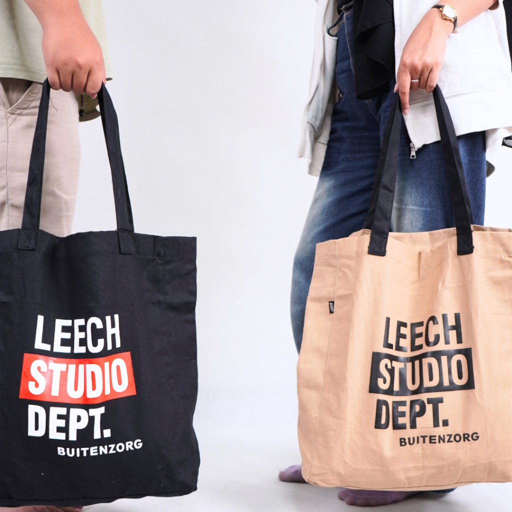 Leech.co Totebags Leech Studio Dept - Totebag Kuliah Totebag Wanita Totebag Pria Unisex