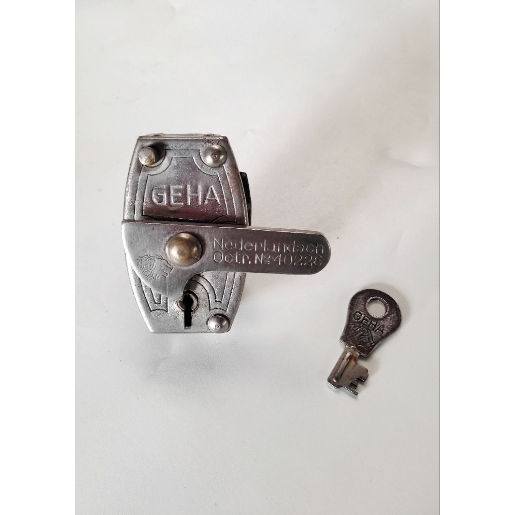 KUNCI FORK / GARPU SEPEDA ONTHEL GEHA 1930 an ORIGINAL , ANTIK, RARE ITEM