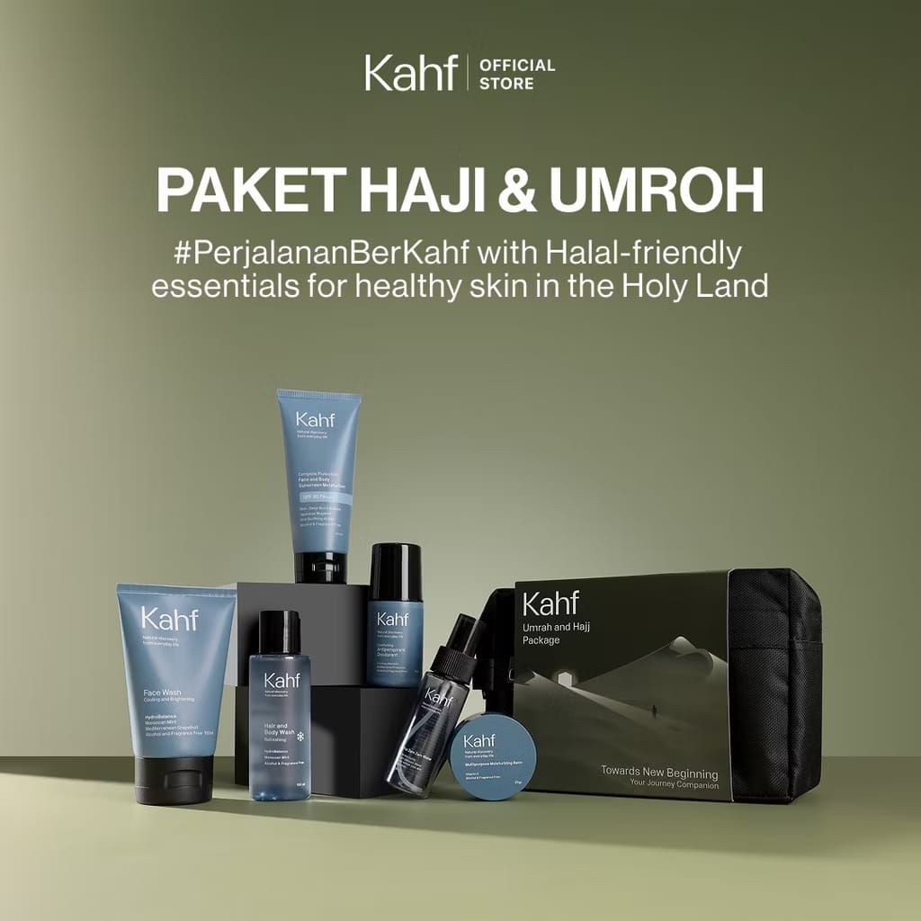 SKINCARE KHAFT//kahf haji dan umrah package-paket haji umrah
