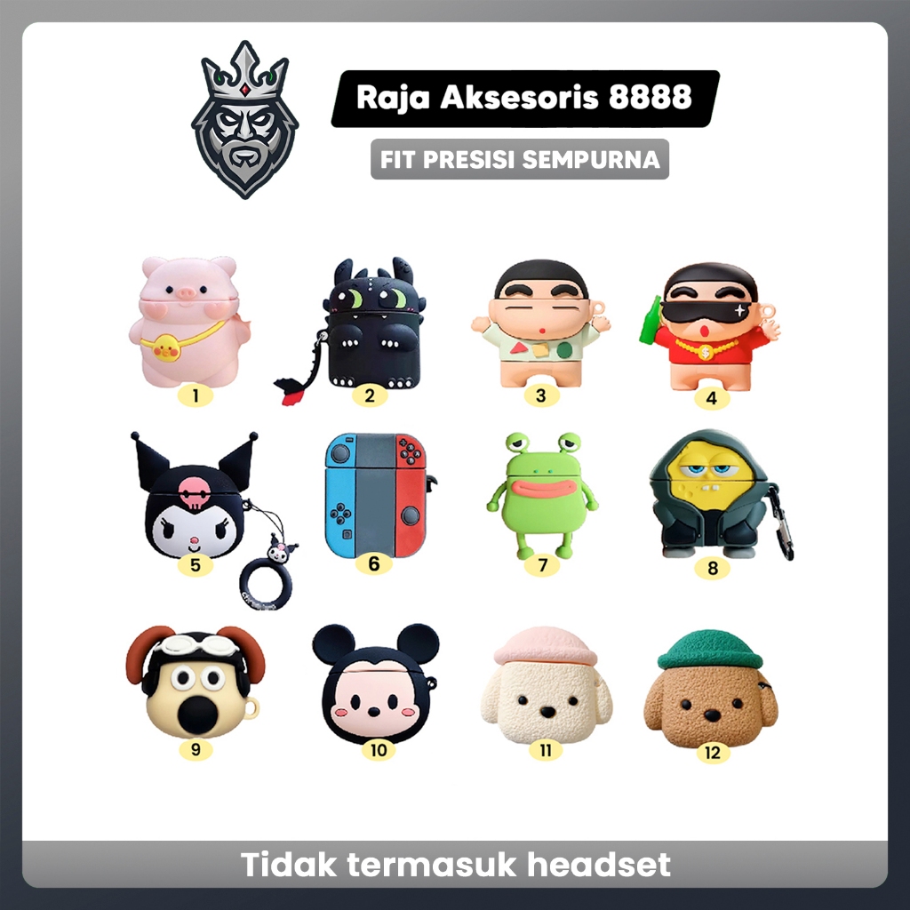 [LP] Case Lenovo LP40 / LP40 Pro / LP40 S Thinkplus Wireless Bluetooth Earphone Cartoon Cute