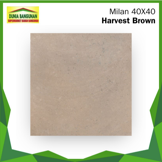 Keramik 40x40 Lantai Coklat Milan Harvest Brown Keramik Lantai Doff Coklat Keramik Dapur Teras