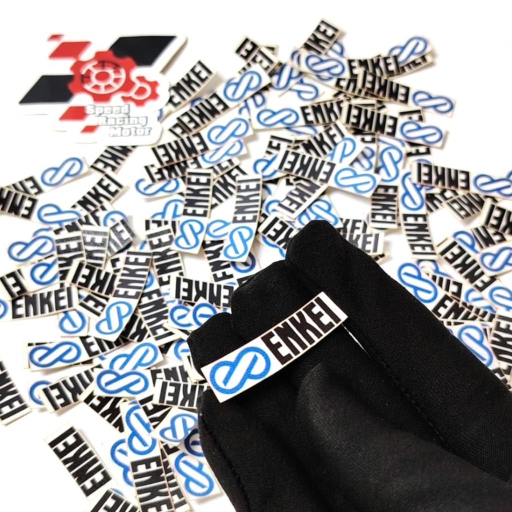 STIKER ENKEI VELG Motor & Mobil Sticker VELG ENKEI Transparan