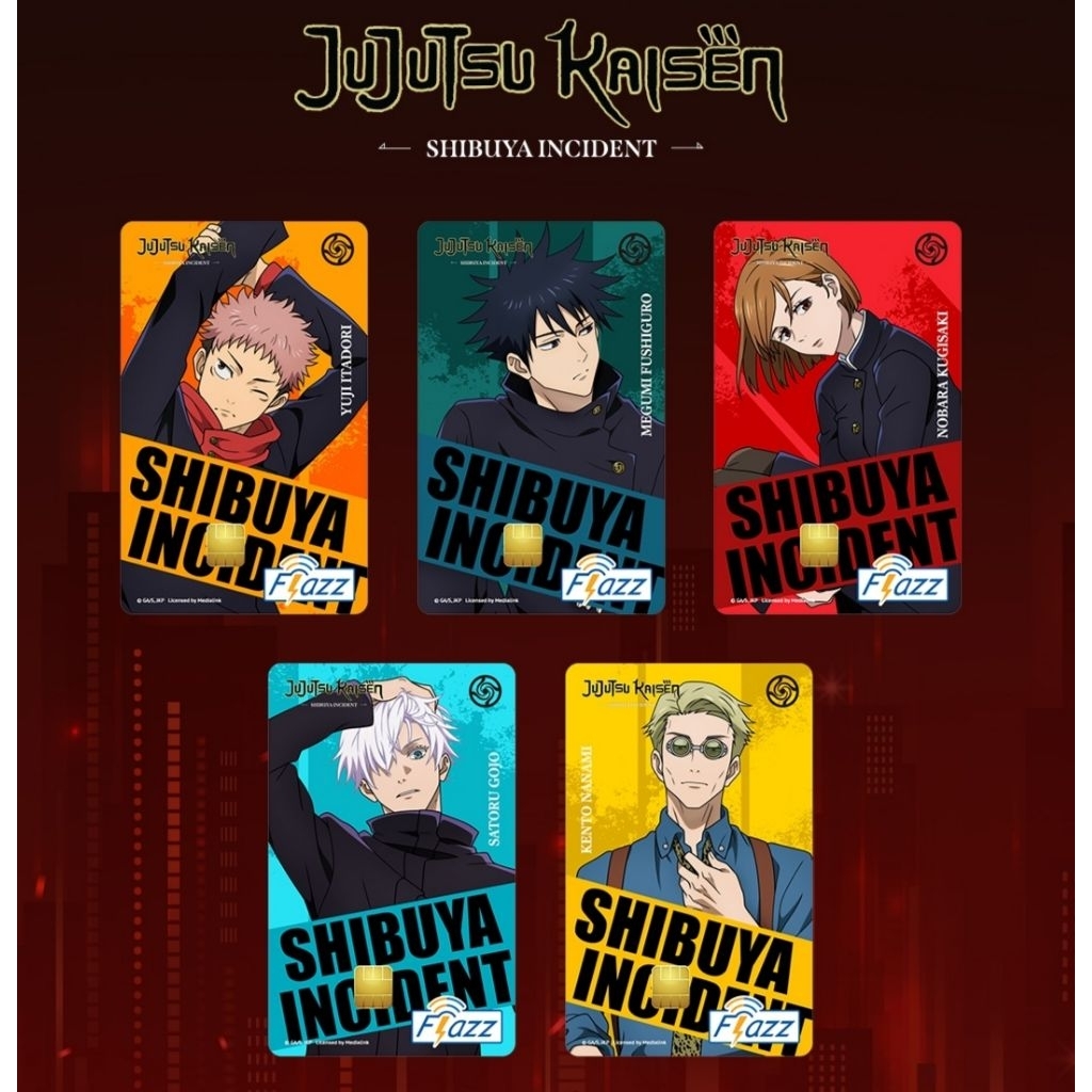 Flazz Edisi Spesial Jujutsu Kaisen (Saldo 50rb)