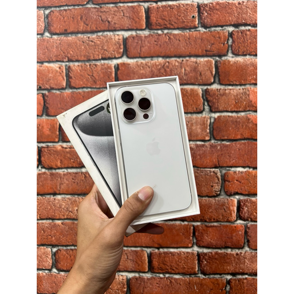 iphone 15 pro 128 white second ibox