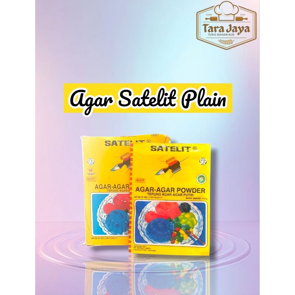 Agar-Agar Satelit Plain 6,5gr