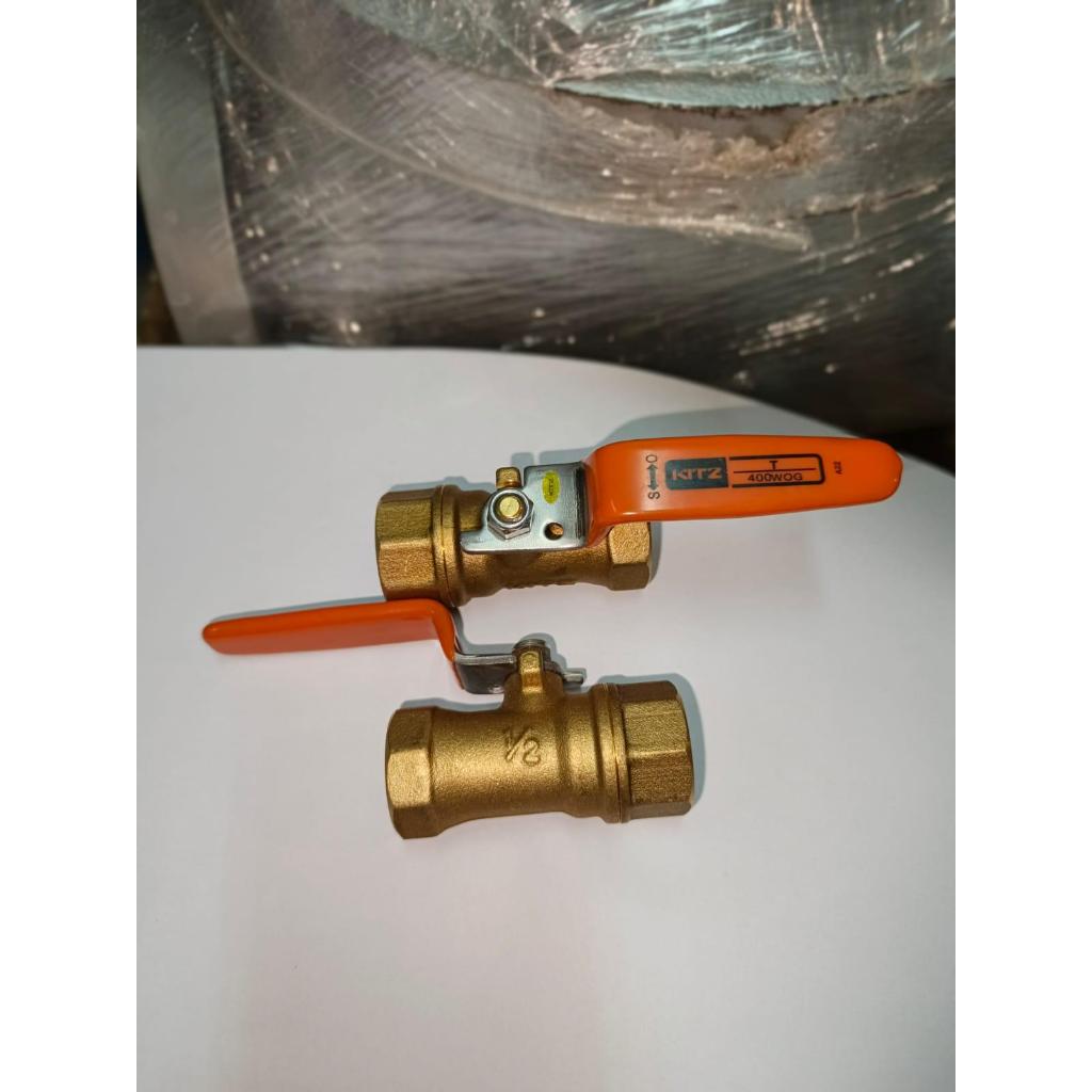 Ball Valve Kitz 1/4" Inch Kuningan / Ball Valve Valve Kitz Kuningan
