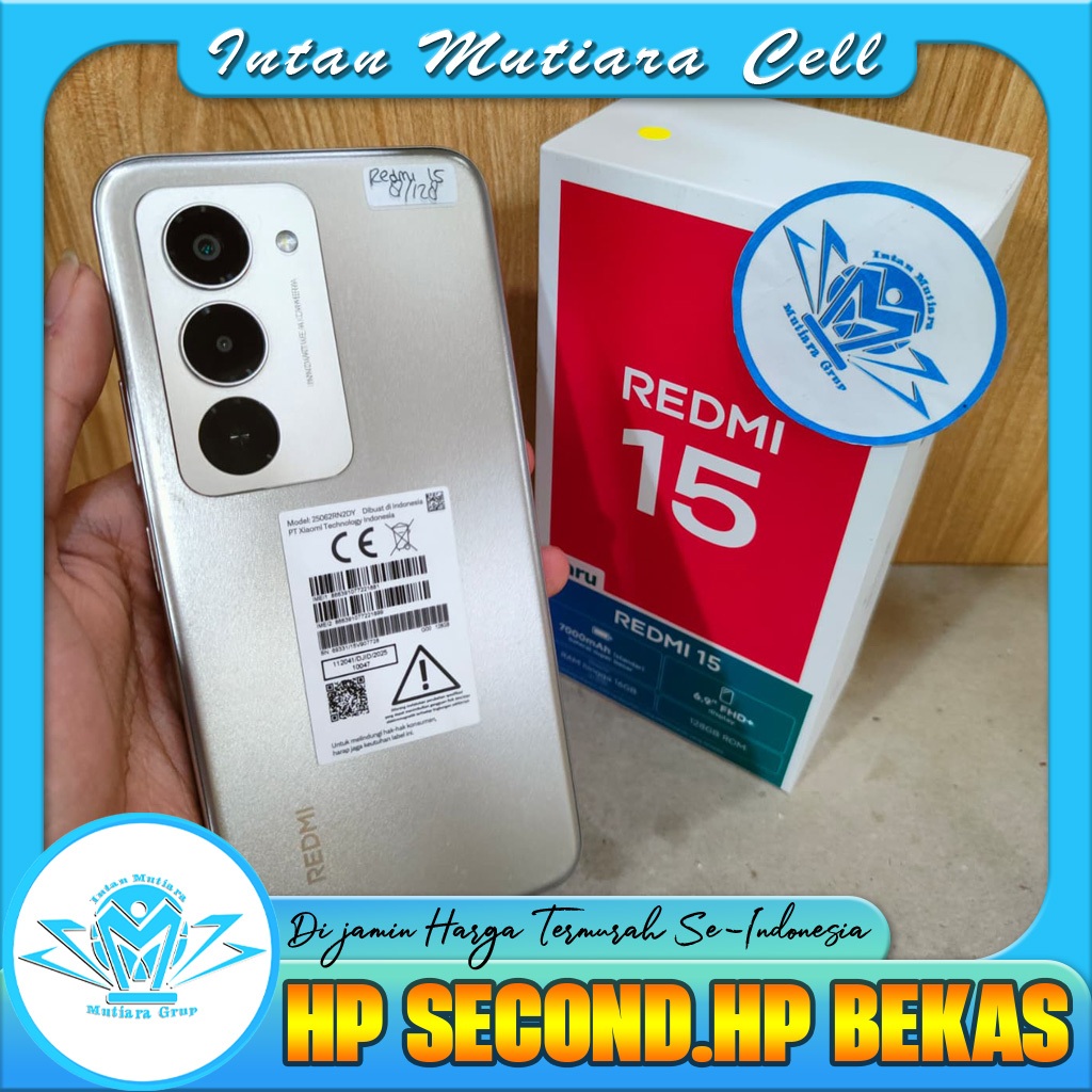 Xiaomi Redmi 15 4G Ram 8/128GB | Ram 8/256GB ( Second )