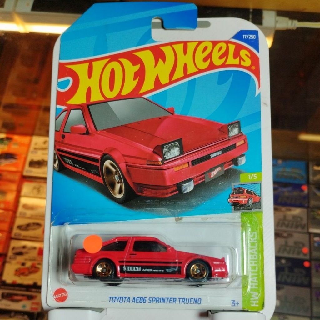 hotwheels TOYOTA AE86 SPRINTER TRUENO