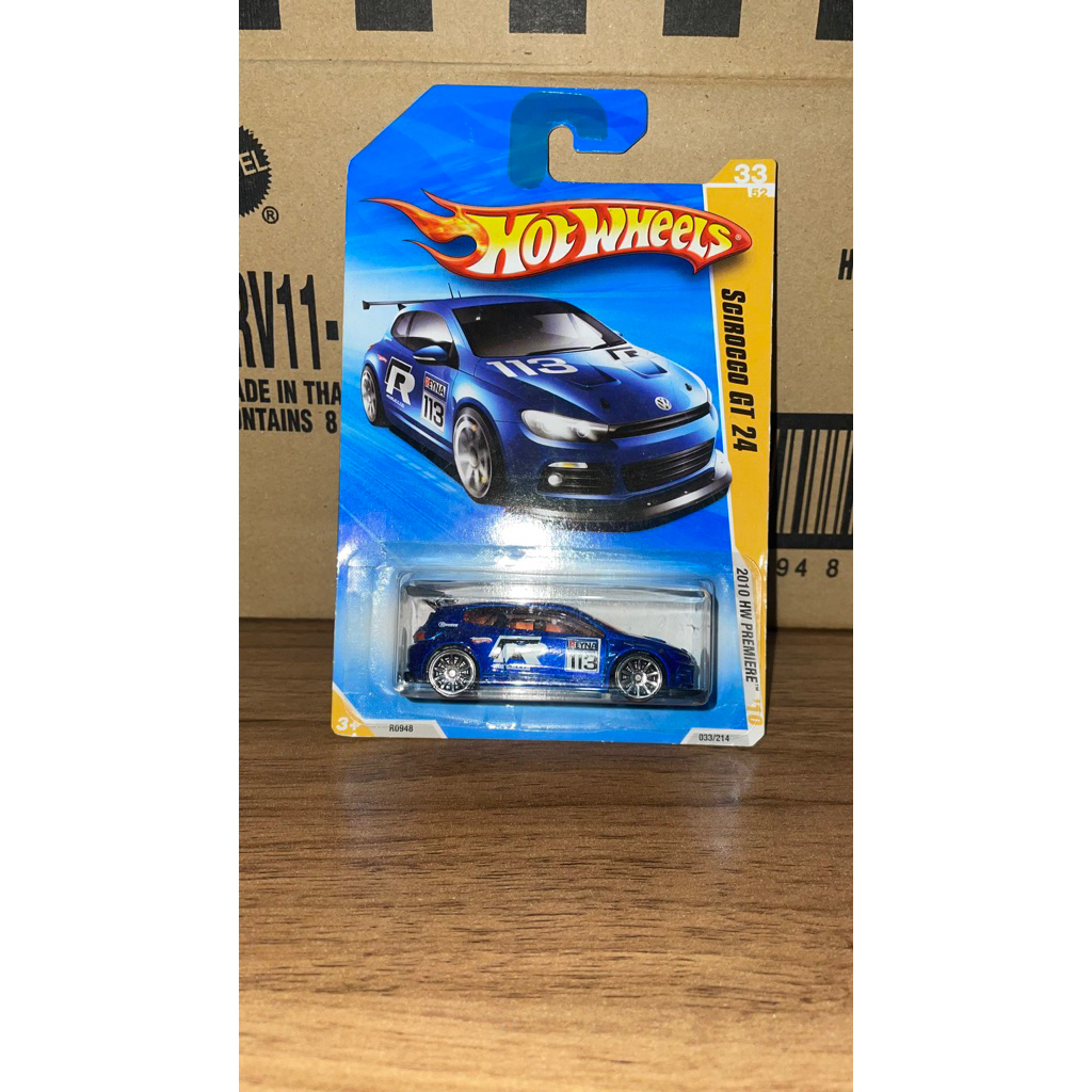 HOT WHEELS VW SCIROCCO HI 24