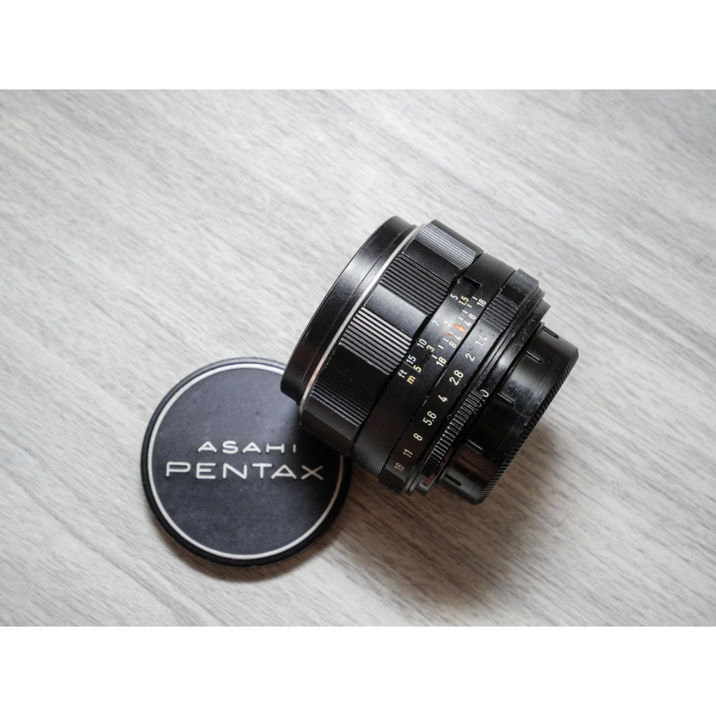 Pentax SMC Takumar 50mm F1.4 Mount M42 7 Element - Lite Used