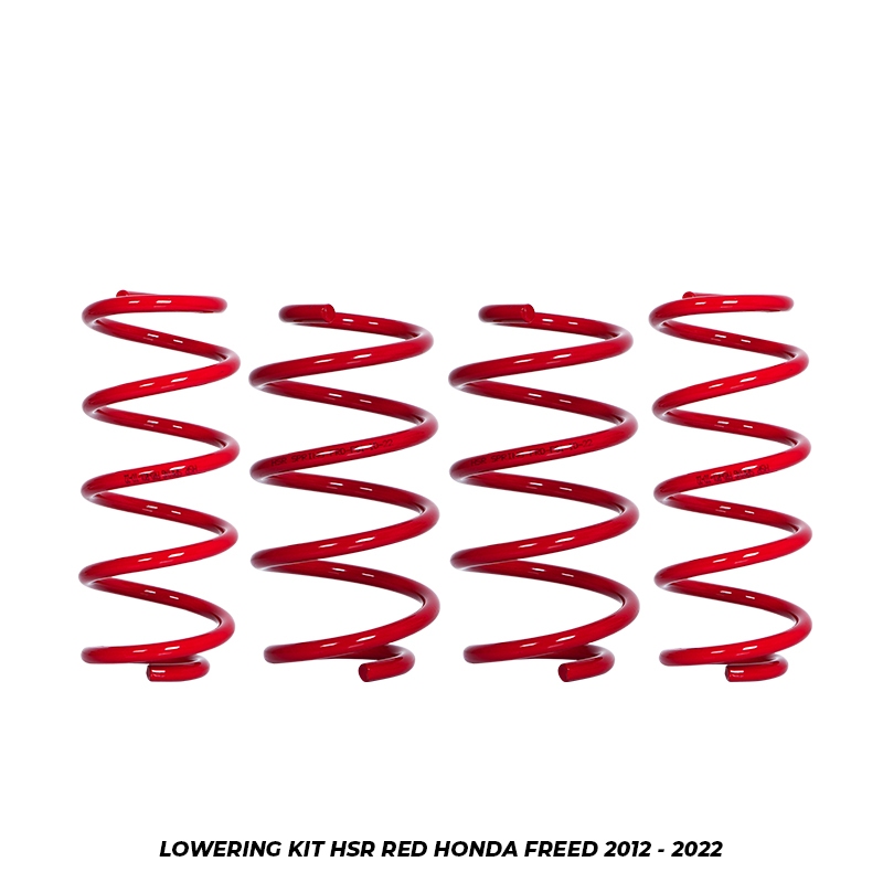 Lowering ( Per Ceper ) Untuk Fortuner LOWERING KIT HSR RED TOYOTA FORTUNER 2012-2022