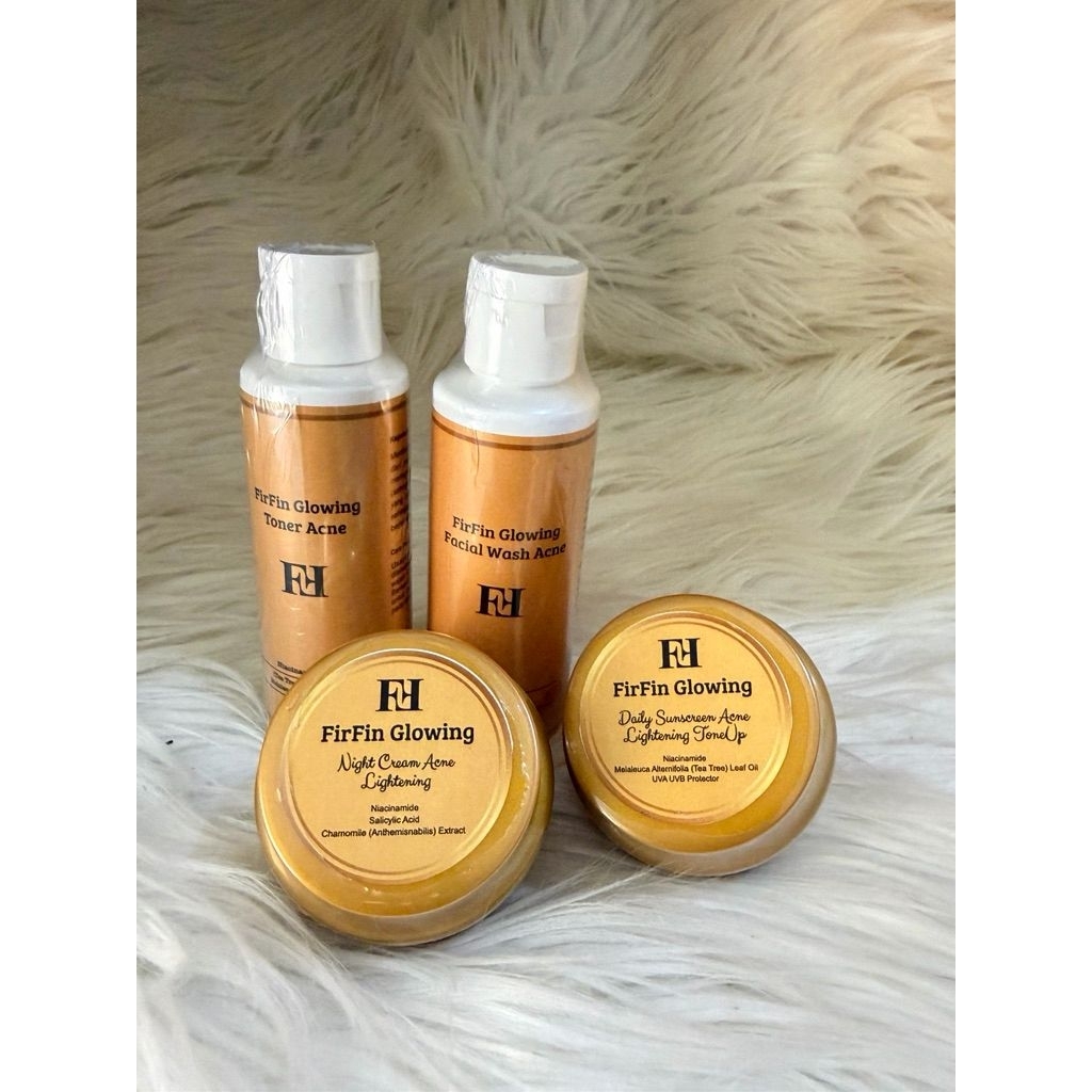 firfin glowing paket acne