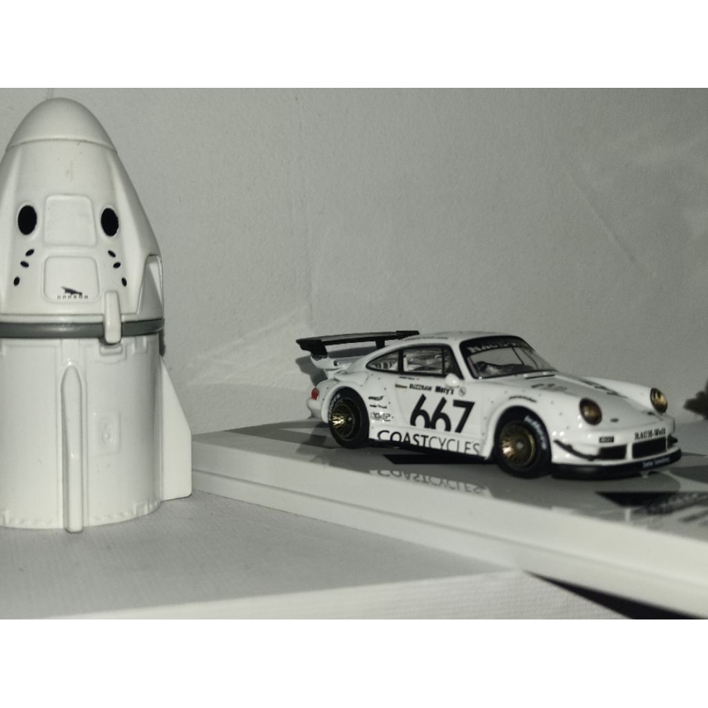 mini scale Porsche RWB tarmac