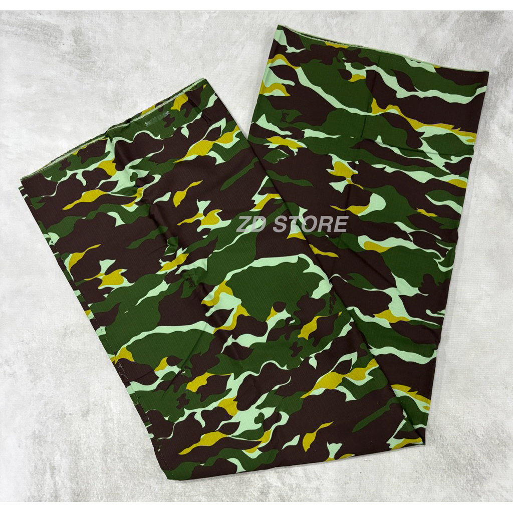 Kain PDL Loreng Brimob Jatah Asli Bahan Sritex