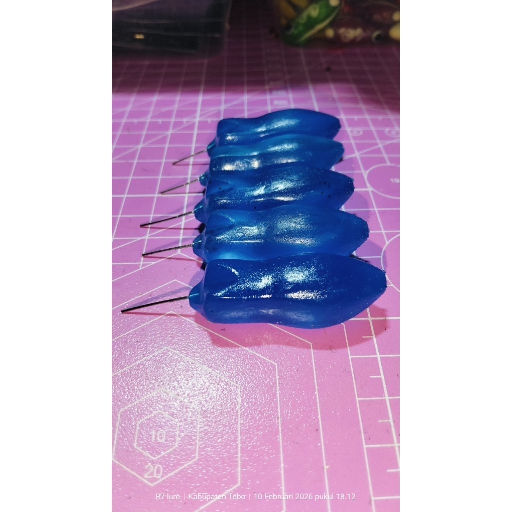 Molding cetakan soft frog ukuran 4 cm