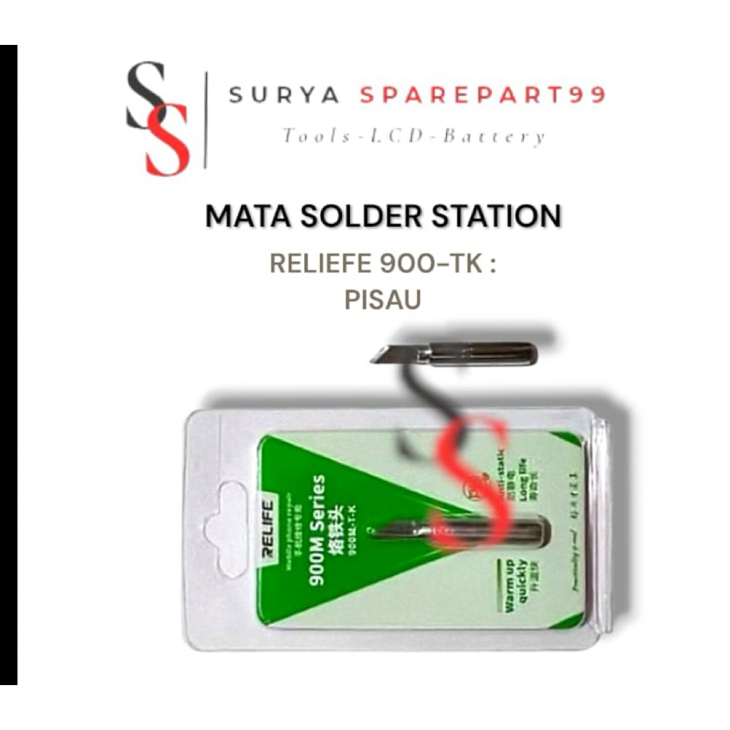 MATA SOLDER STATION ORIGINAL SILVER RELIFE MATA SOLDER PUCUK SOLDER