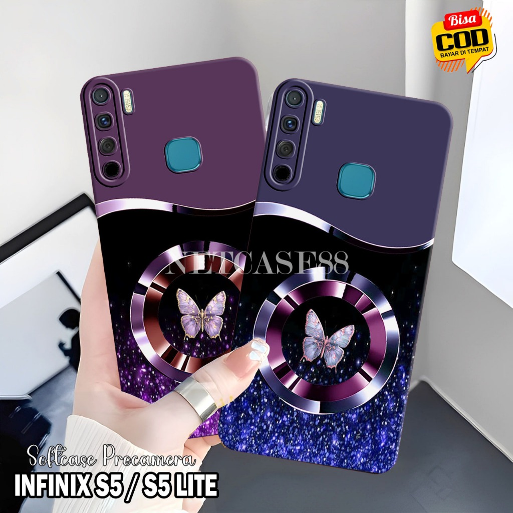 Softcase INFINIX S5 - S5 LITE - S4 - SMART 3 PLUS Terbaru - Silikon Tpu - Aksesories Handphone - Pel