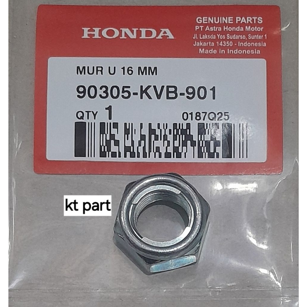 Mur As Roda Belakang Vario Beat Pcx Genio Nut U 16Mm 90305KVB901