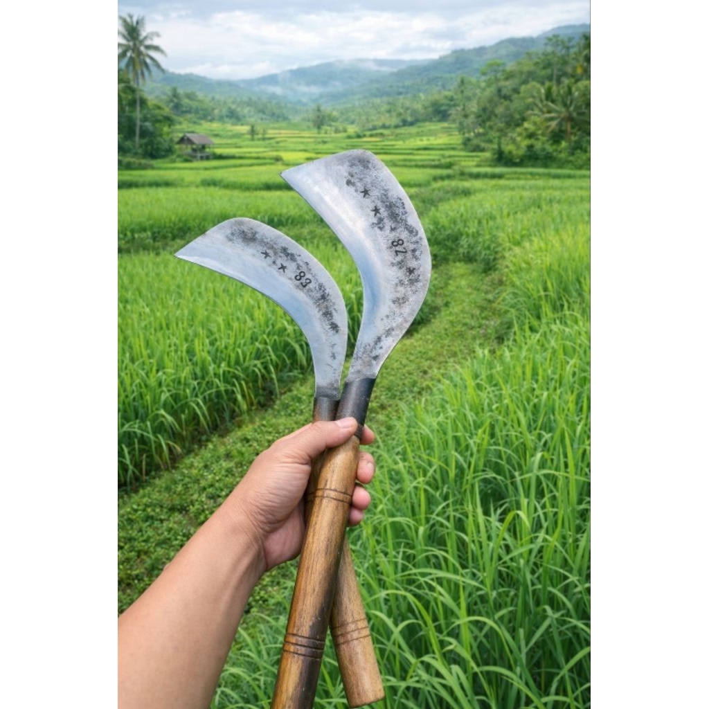 alat/parang pembersih rumput cap 88 baja per premium super tajam,Irfan perkakas