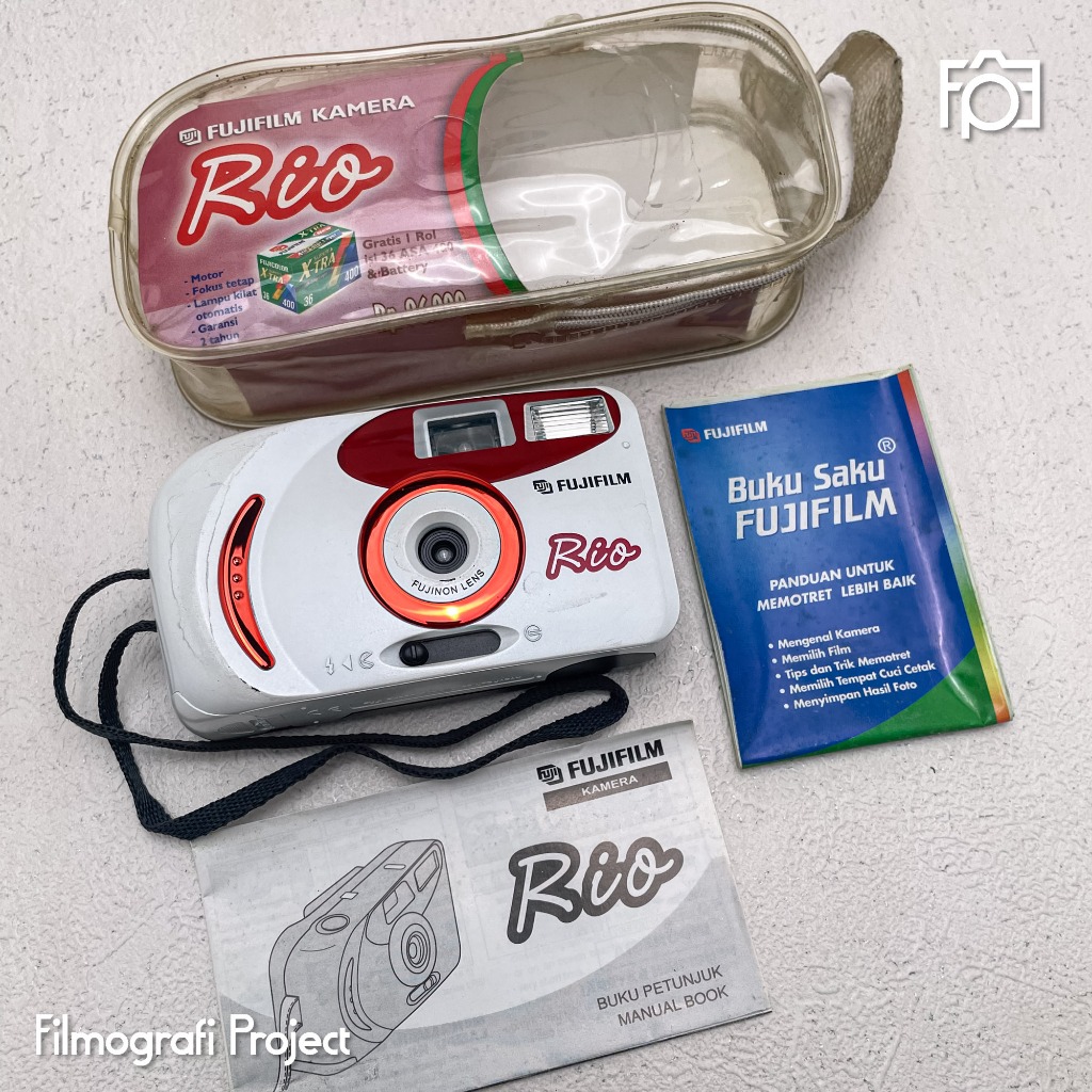 Fujifilm Rio | New Old Stock - Kamera Analog Pocket Point & Shoot Analog 35mm