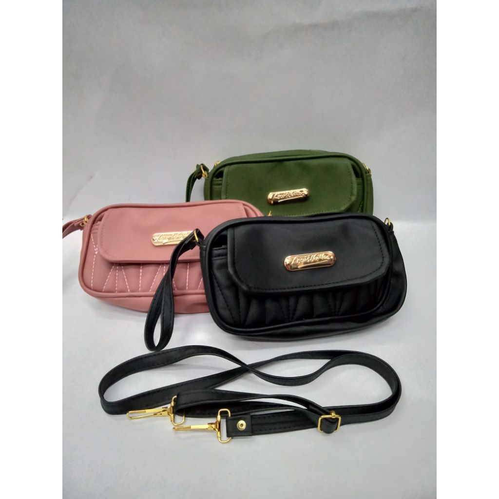 TAS CEWEK BORDIR - TALI PANJANG & TALI PENDEK / TAS TUTUP SP