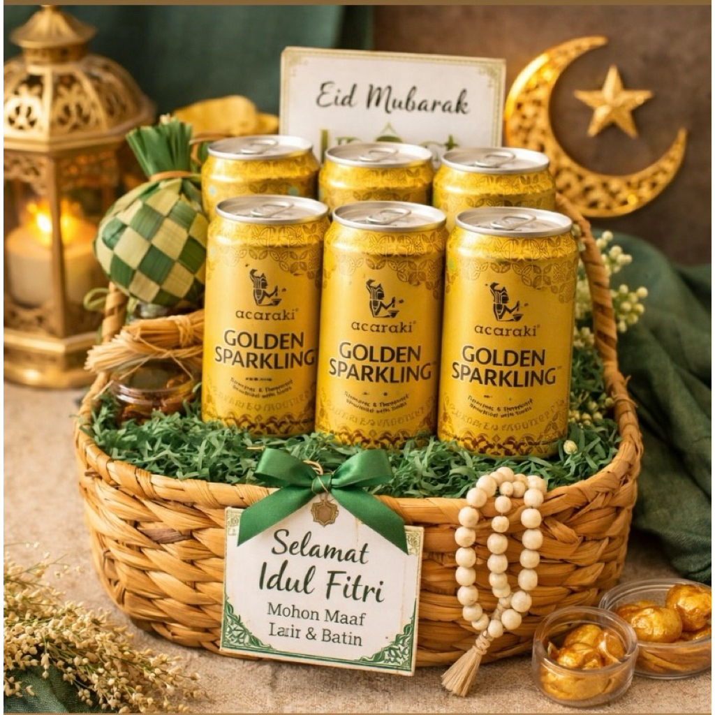 Hampers Lebaran Minuman Sparkling Premium Isi 3/6/12 Kaleng – Bingkisan Idul Fitri