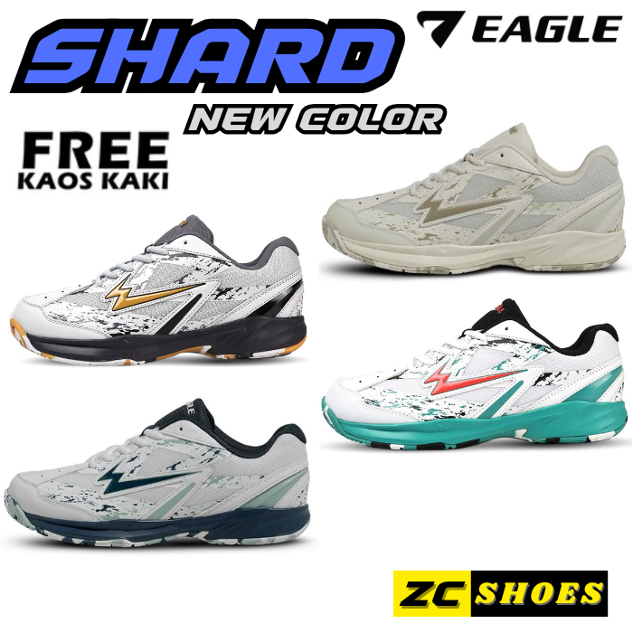 Eagle SHARD Badminton Shoes - Sepatu Badminton Original Eagle