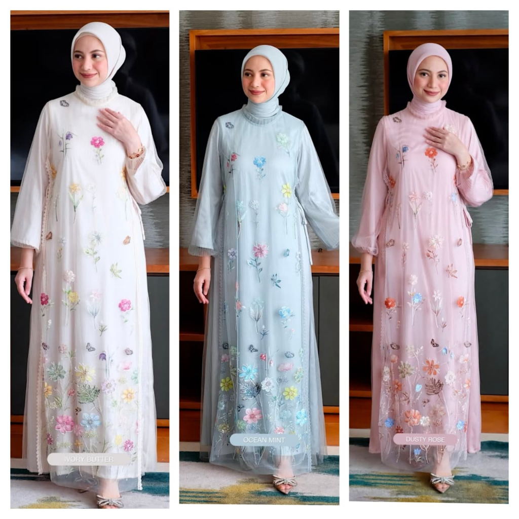(TIDAK COD) CAMILA DRESS CAMILLA DRESS BY SARAH THE LABEL STL SIGNATURE BY SARAH