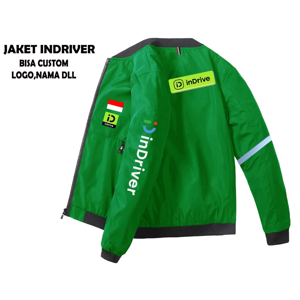 Jaket InDriver Transportasi Online | Jaket Ojol Online InDriver
