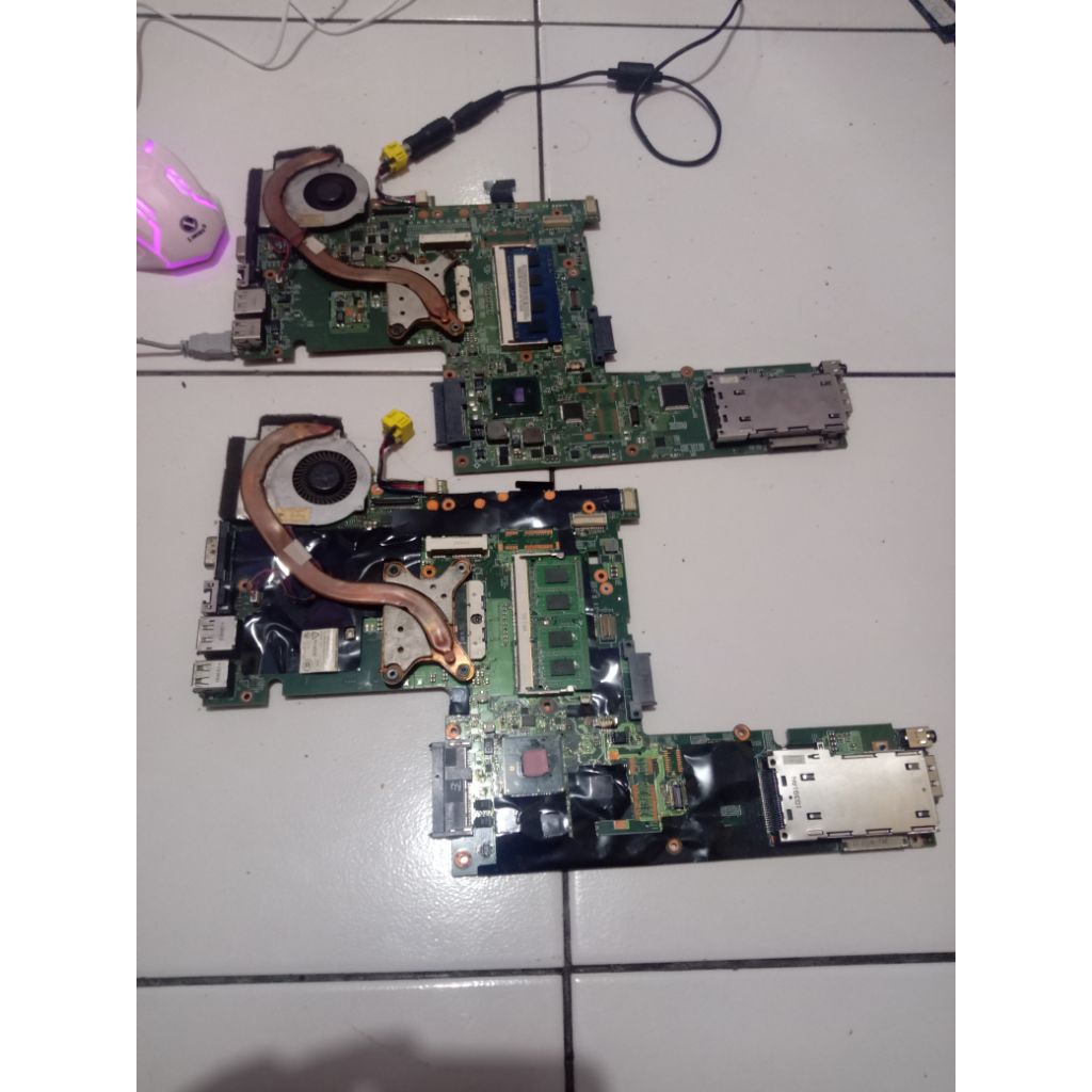 borong 2 mobo laptop lenovo thinkpad  T410 core i5