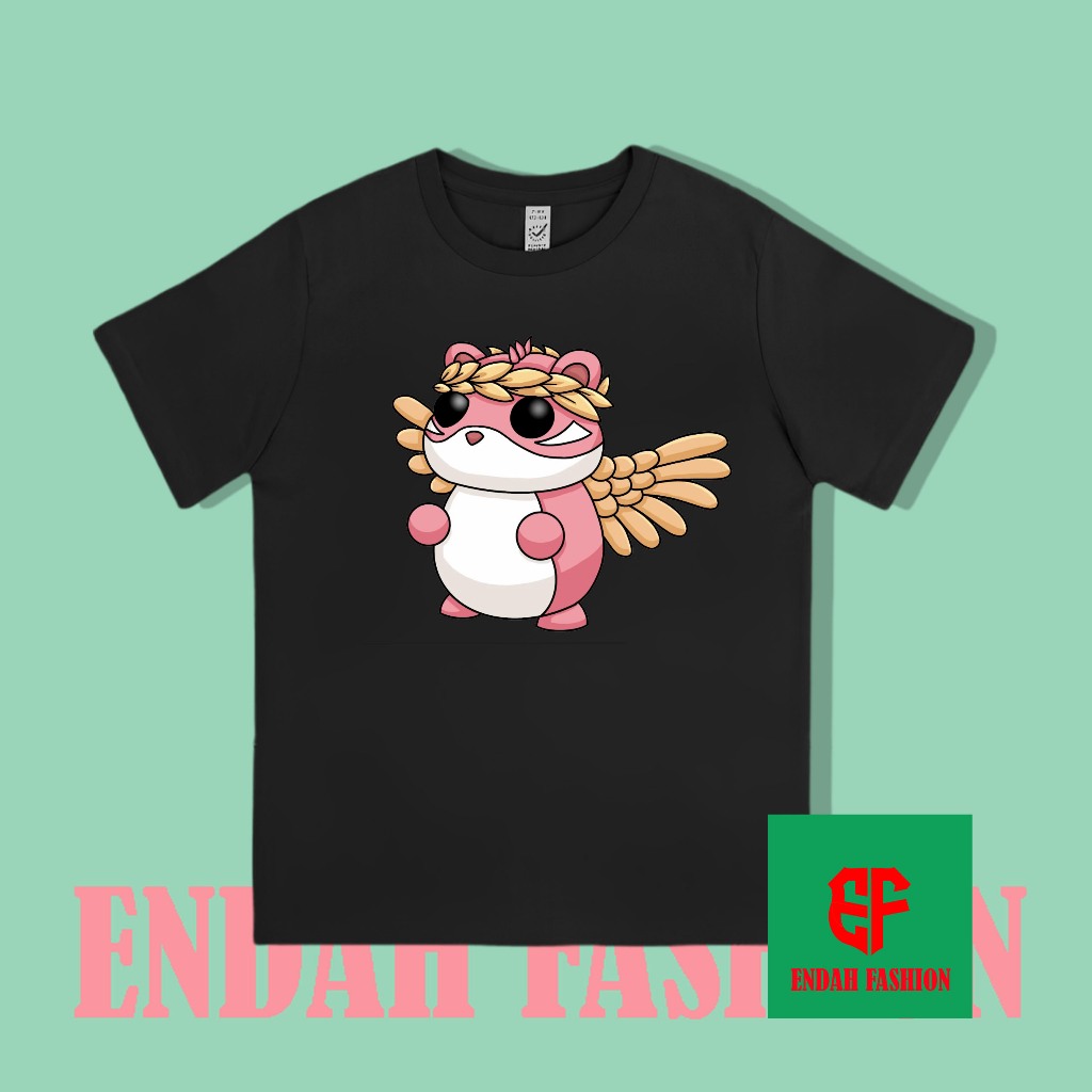 BAJU ANAK KAOS ANAK CHERUB CHIPMUNK PET ADOPT ME