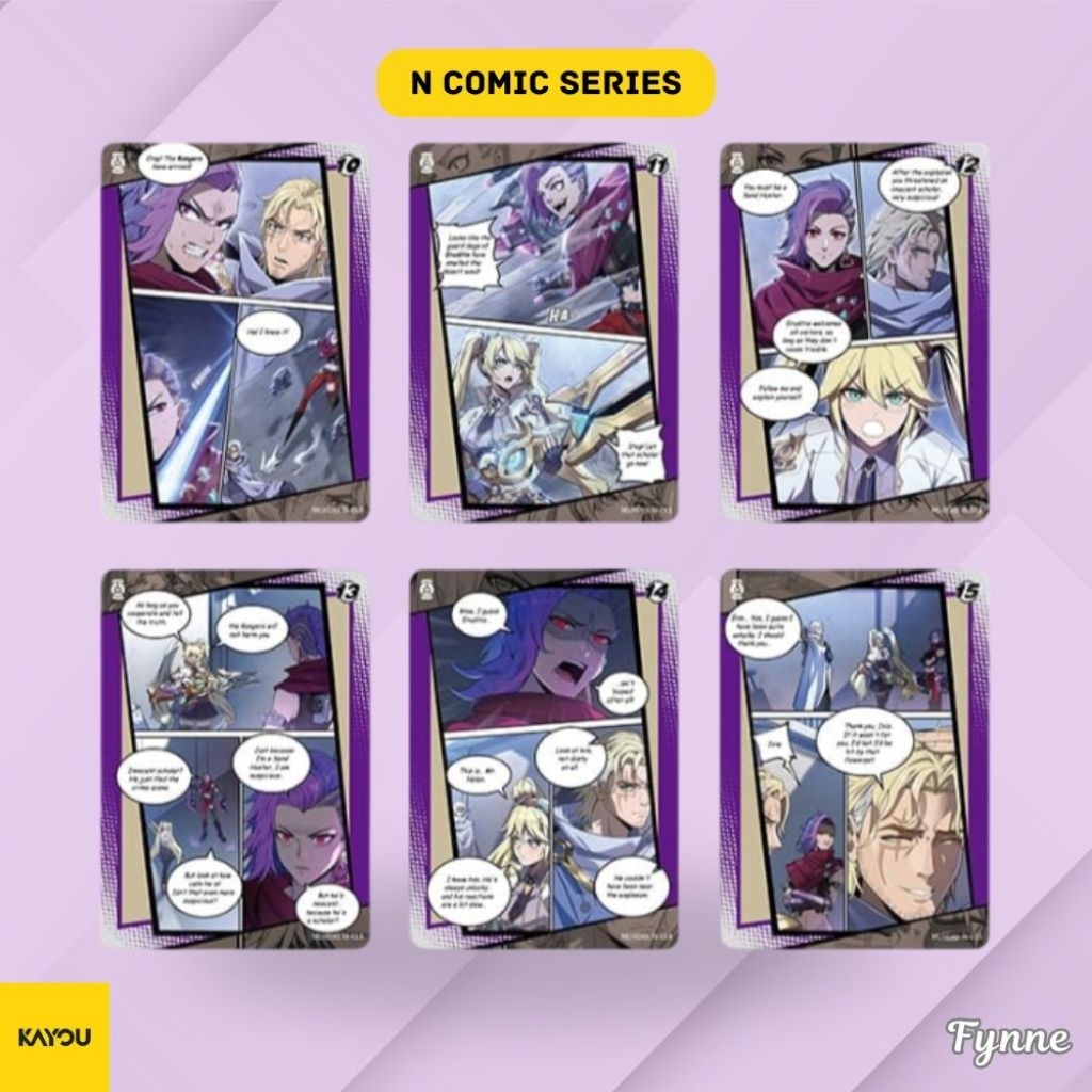 KAYOU Mobile Legends - N Series (Kartu N Komik Kayou Mobile Legends)