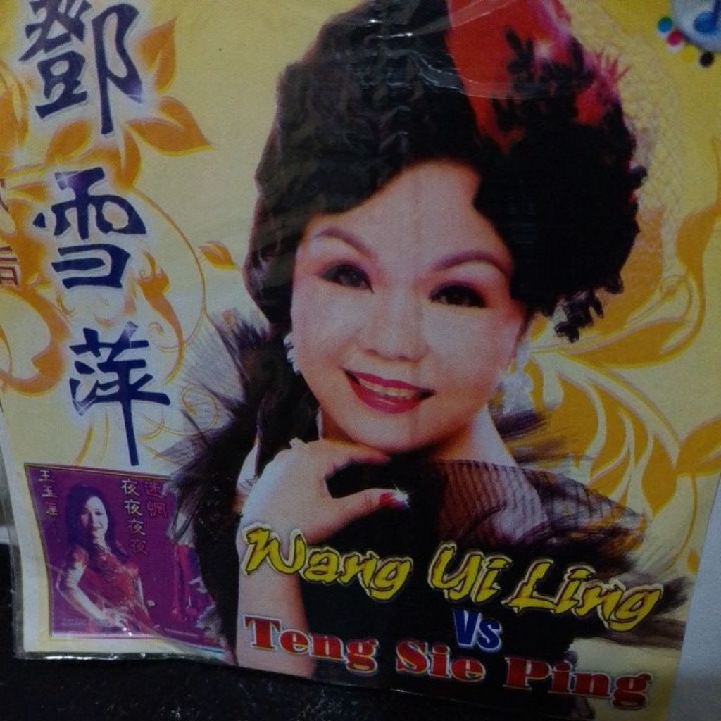 VCD versi Mandarin bisa berkaraoke bersama Wang yi Ling original