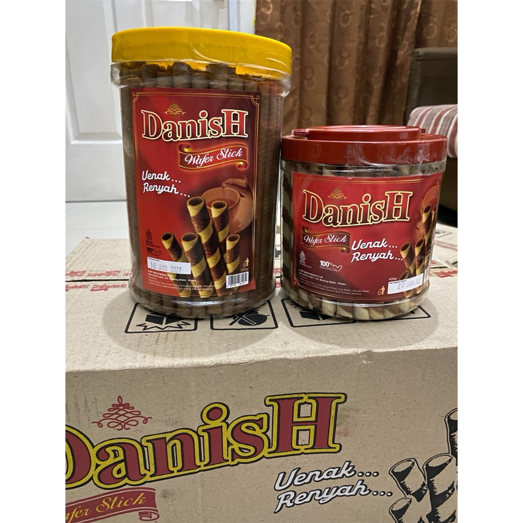 ASTOR DANISH COKLAT WAFER STIK TOPLES JUMBO